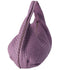 BOTTEGA VENETA Intrecciato Large Hobo Shoulder Bag Purple Leather